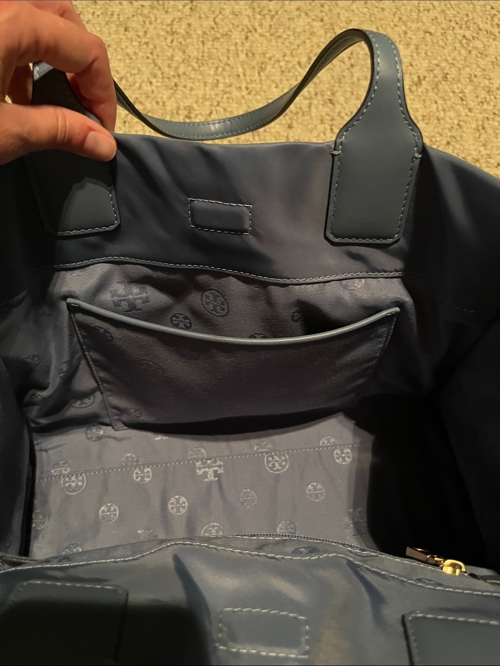 Tory Burch Small Ella Tote - Picture 5 of 9